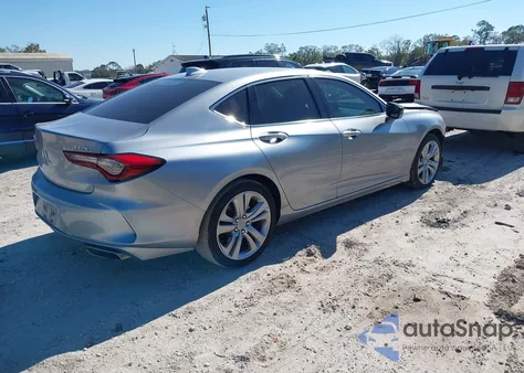 2021 Acura Tlx Technology Package from USA, damaged, VIN 19UUB5F4XMA009079